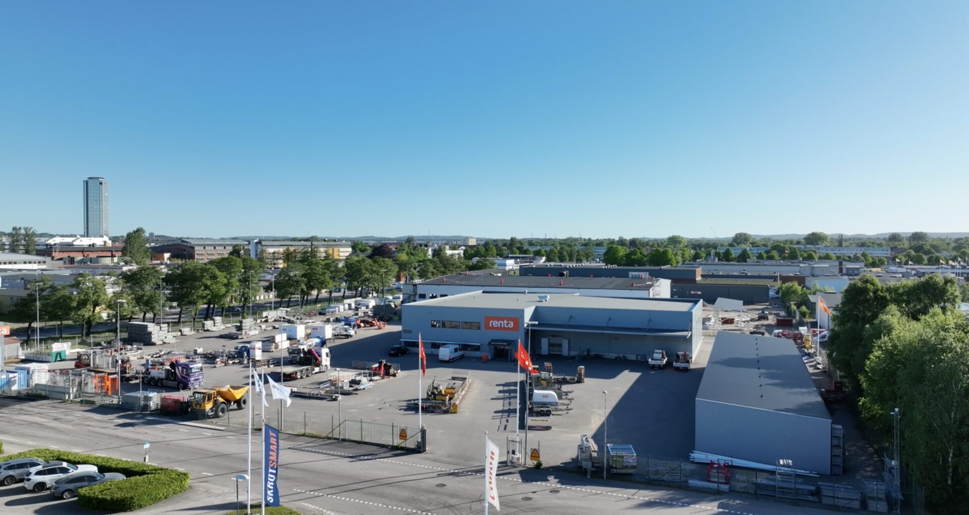 Renta maskinuthyrning i Halmstad