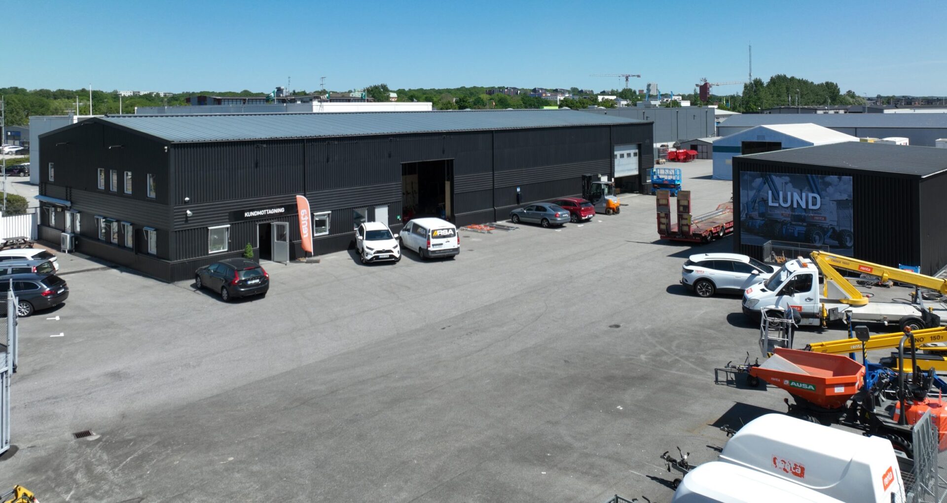 Renta maskinuthyrning i Lund