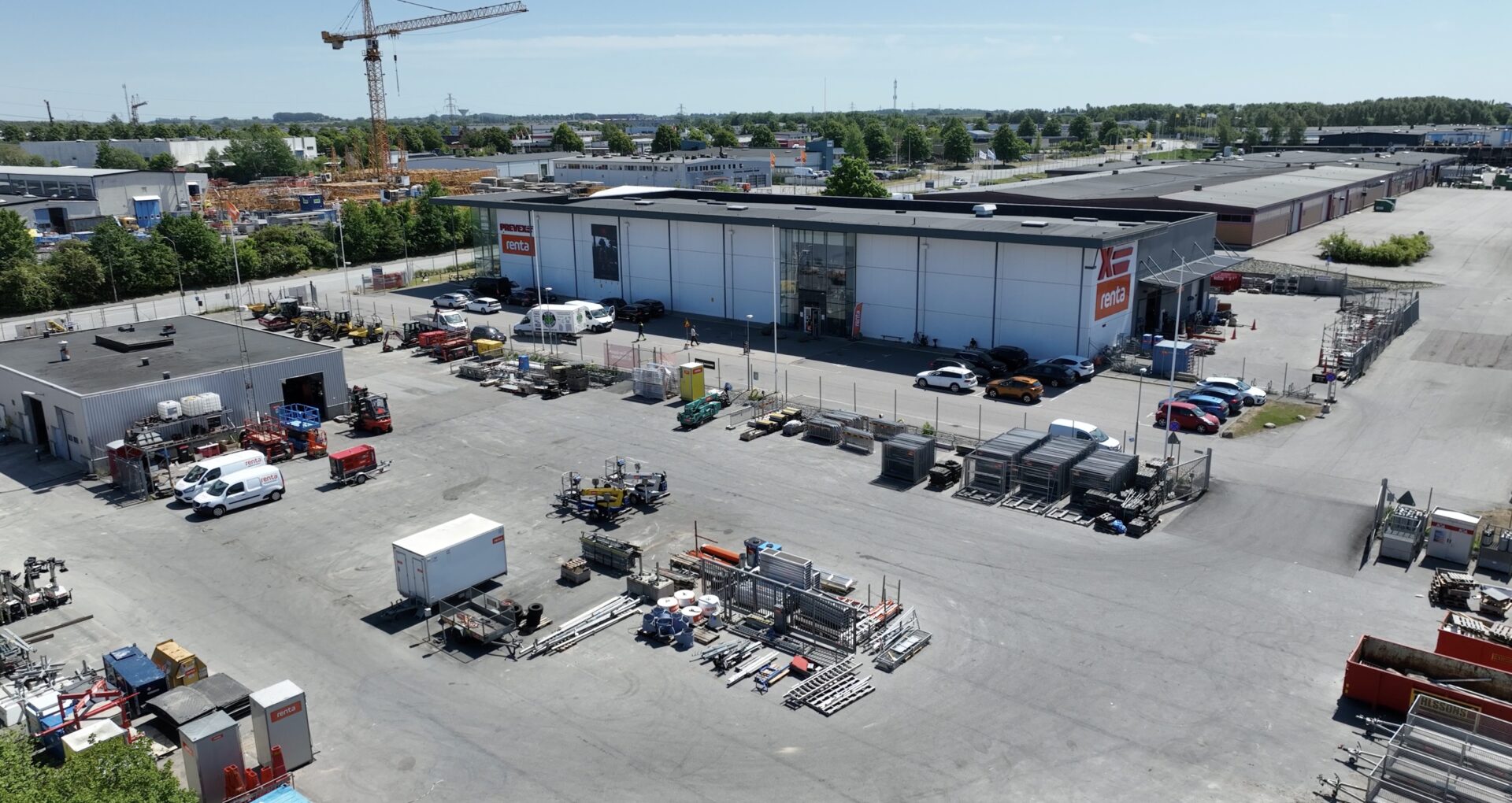 Renta maskinuthyrning i Malmö Fosie