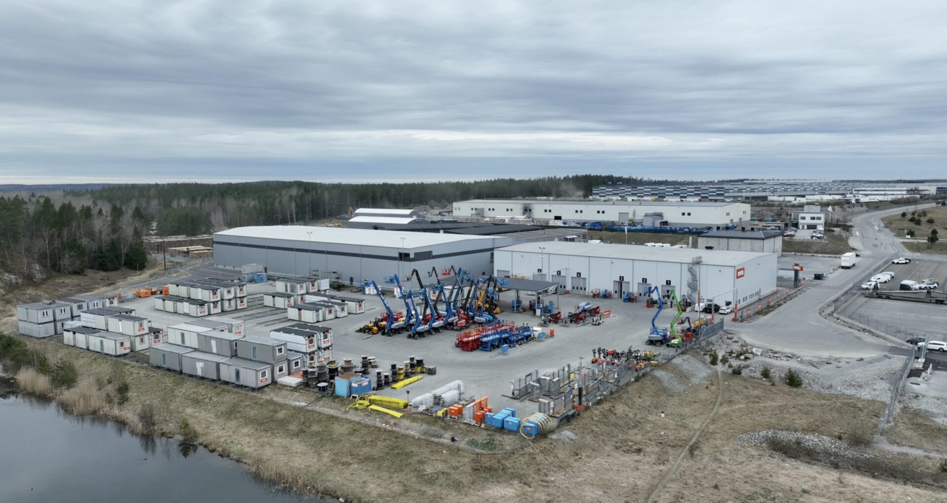 Renta maskinuthyrning i Rosersberg