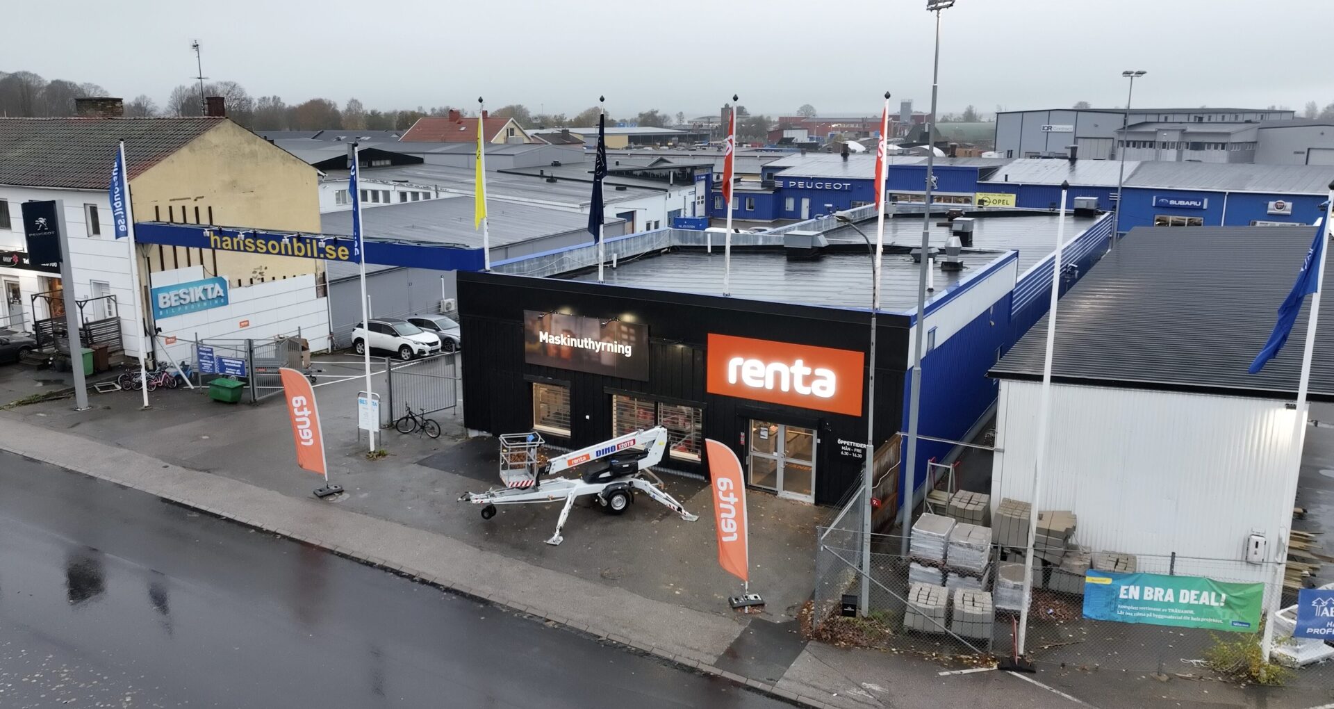 Renta maskinuthyrning i Vänersborg