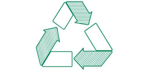 13. Återvinn nytt material