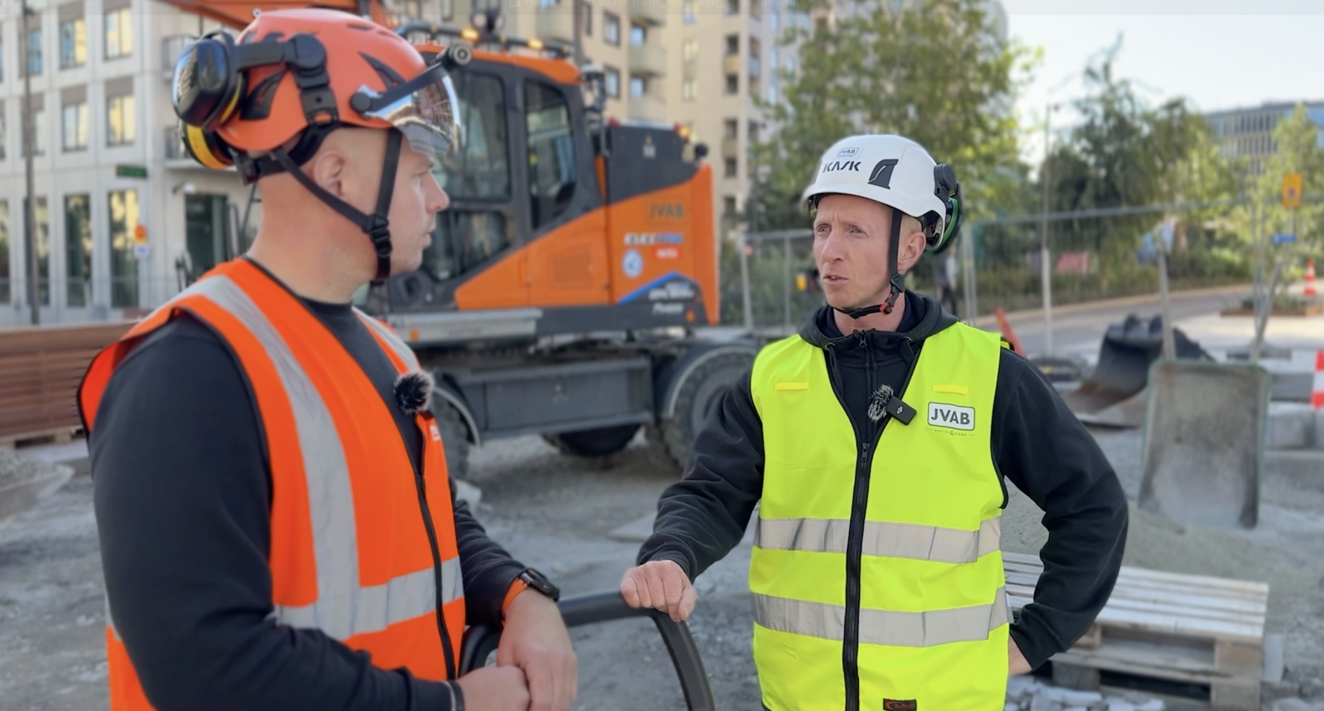 Fossilnoll gäller när JVAB grundar för Hagastadens parkmiljöer