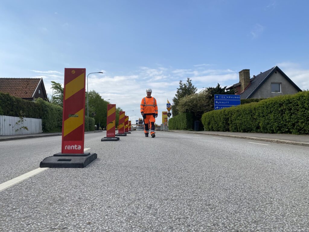 Arbete på väg 1.1-2.1