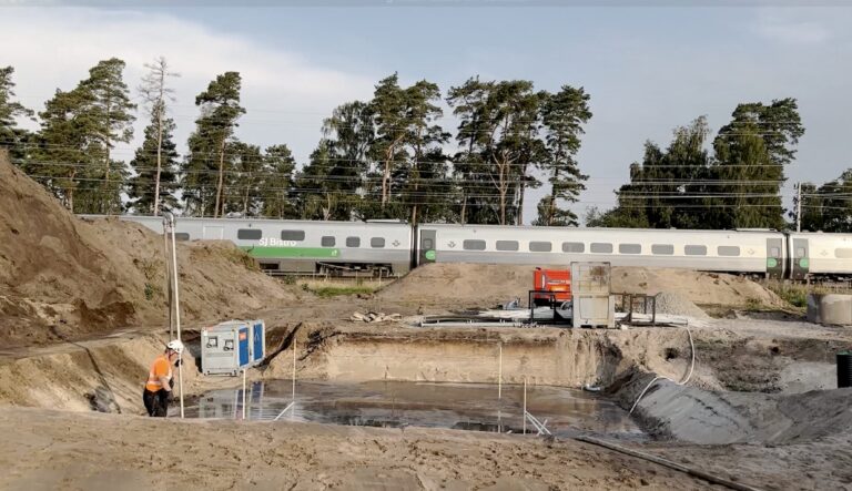 Wellpointsystem, Grundvattensänkning