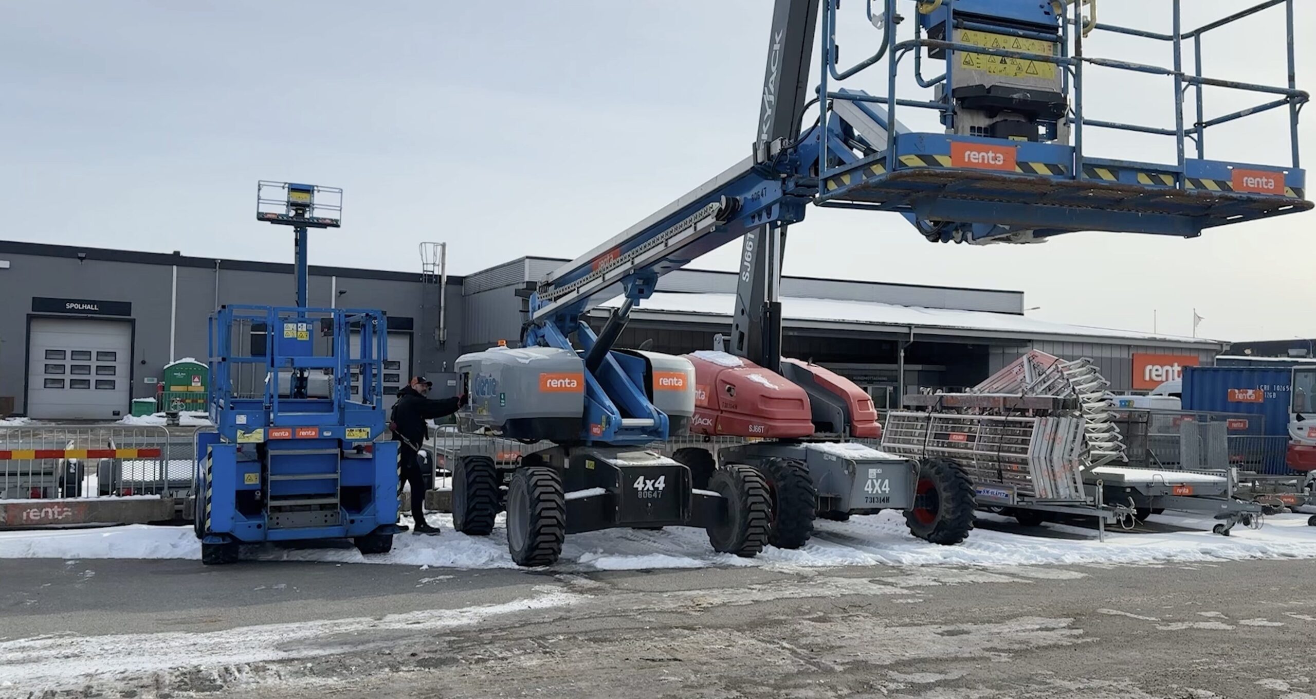 Start och drift av lift i kyla
